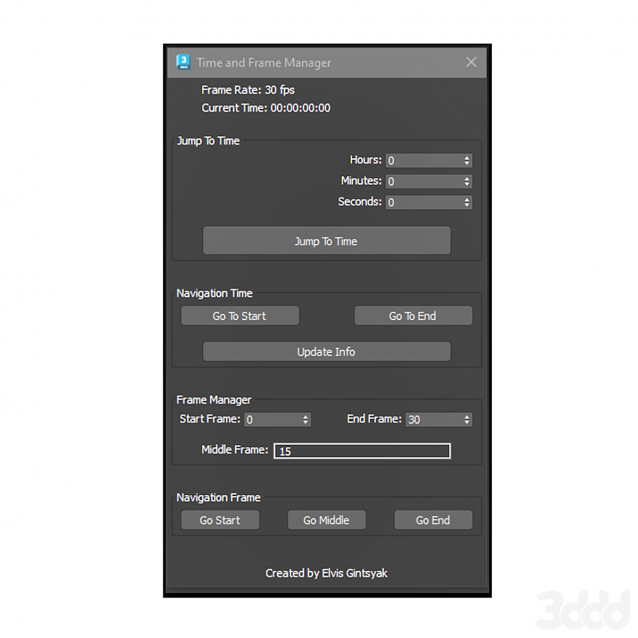 Time and Frame Manager